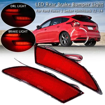 

2x Car Rear Bumper Reflector Light for Ford Focus 3 MK3 2012 2013 2014 Sedan Hatchback Car Rear Brake Signal LIght Accessories