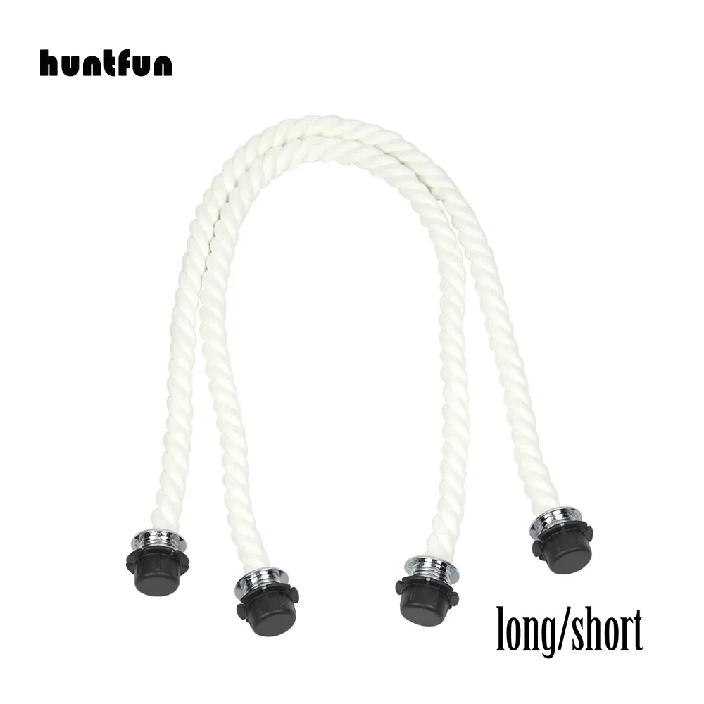 New 1 Pair Long Short Very SOFT White Hemp Rope Handle for O bag Obag Women Handbag Classic Mini Chic City Urban EVA Bag