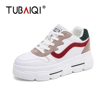 

Women Skateboarding Shoes Woman Platform Sneakers Women Designer Breathable Fashion Black White Street Shoes Female Chunky Shoes