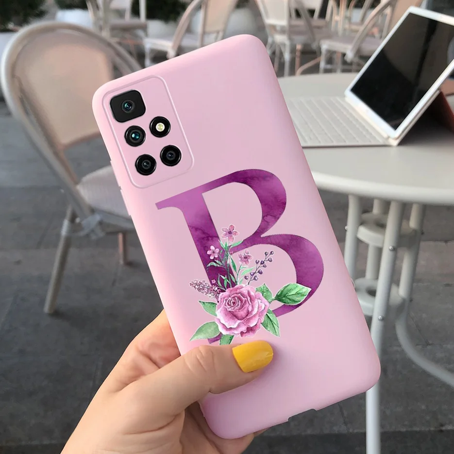 Stylish Letter Design Soft TPU Case for 6.5'' Smartphones - Silicone Protective Cover and Bumper