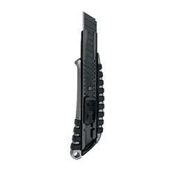Couteau utilitaire Sk5 lame noire en alliage d'aluminium, porte couteau à verrouillage solide, papier peint, outil de coupe robuste 