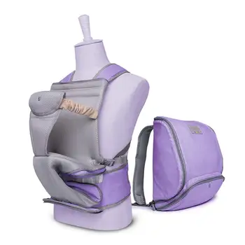 

Front Mummy Bag Waist Stool Multifunctional Baby Carrier All Year Available Mummy Backpack
