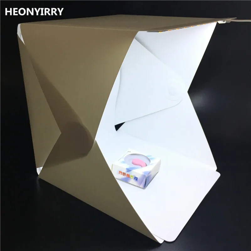 Портативный складной мини-софтбокс со светодиодной подсветкой | Электроника