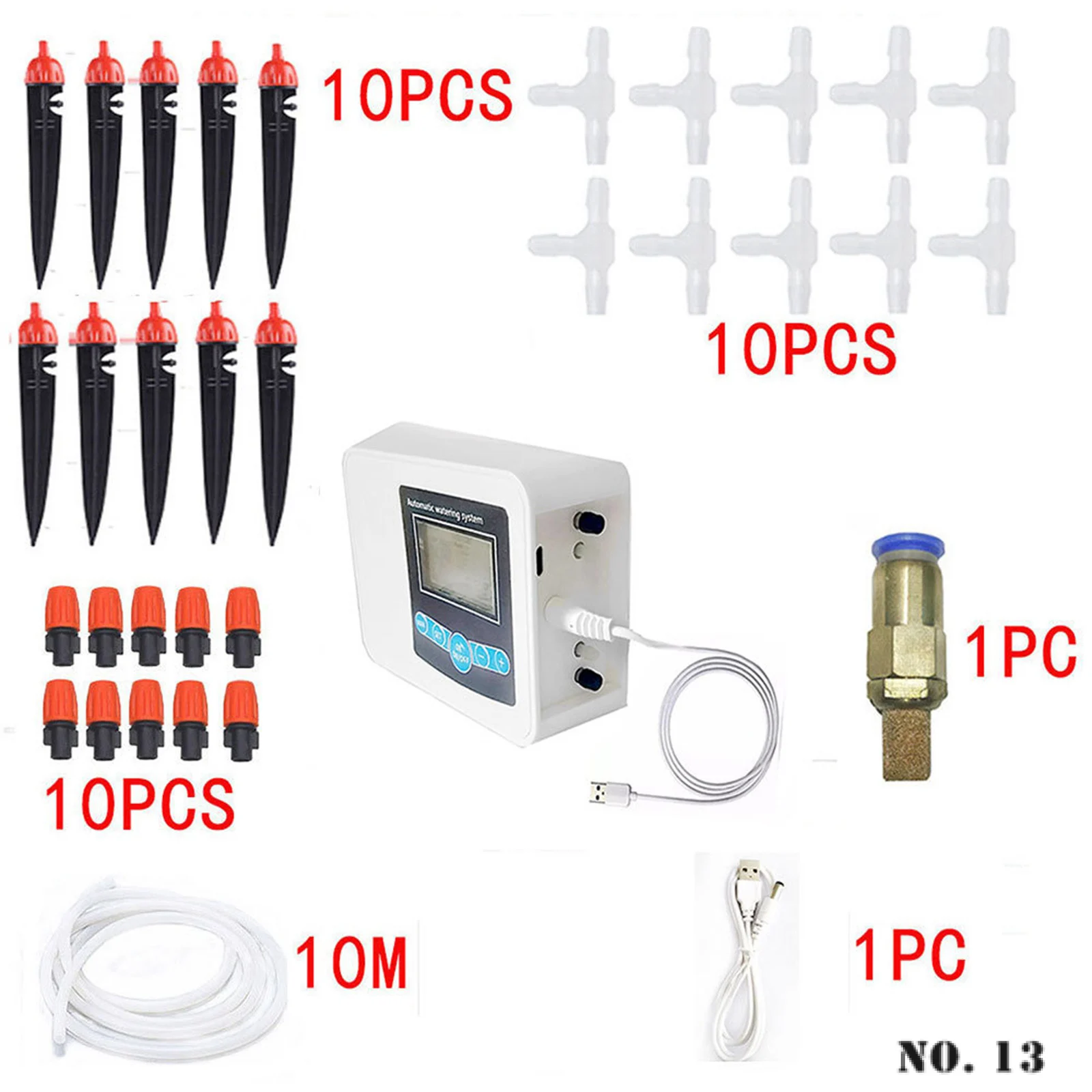 

Solar Double-pump Flower Watering Device Flowerpot Watering System Artifact Automatic Flower Watering Tools Gardening Tool Set