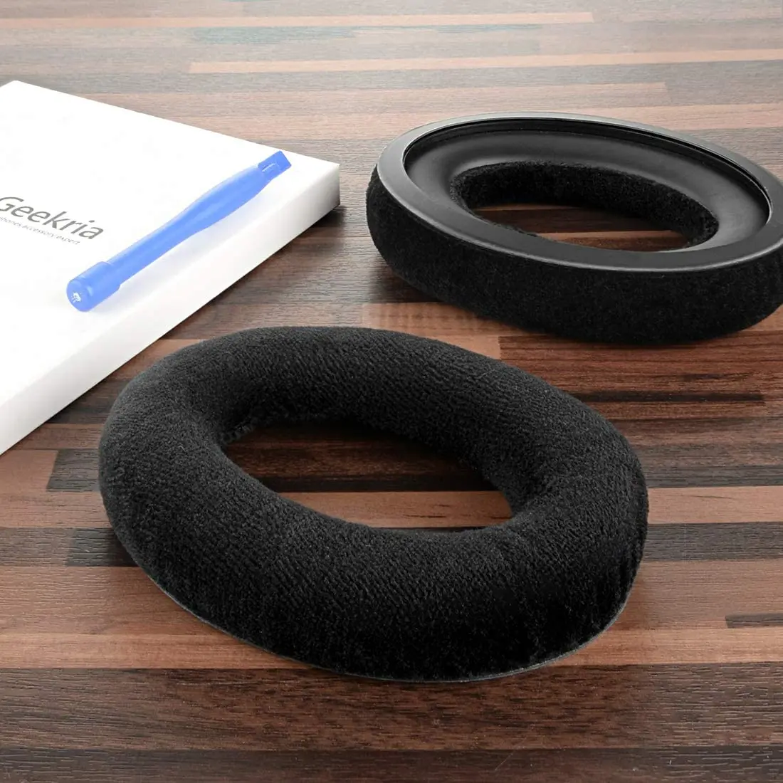 Almofadas de Substituição de Veludo Conforto para Sennheíser Fones de Ouvido Fone de Ouvido Jogo Earpads Almofada Repa um Pc360 Pc363d Pc373d - Image 3