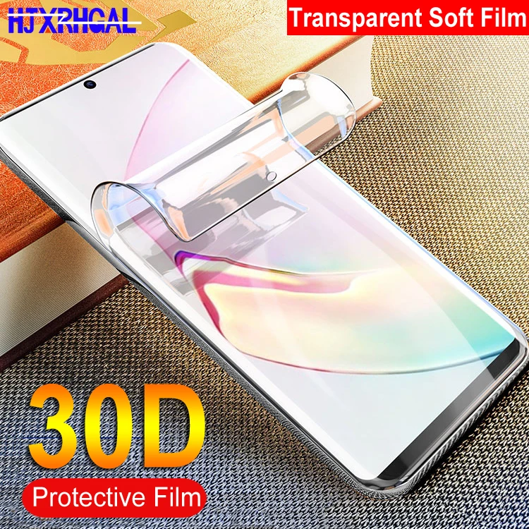 

30D Full Cover Screen Protector Soft Film on For Samsung Galaxy S10 S9 S8 S10e Note 10 Plus Pro Note 9 8 Hydrogel Film Not Glass