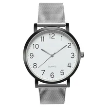 

Ladies Watch Stainless Steel Analog Quartz Watch Bracelet New Fashion Women Watches Simple Dial Beautiful Relogio Feminino