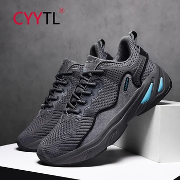 

CYYTL Men's Trail Running Fashion Shoes Lace-up Breathable Running Sneakers Casual Sport Lightweight Tenis Masculino