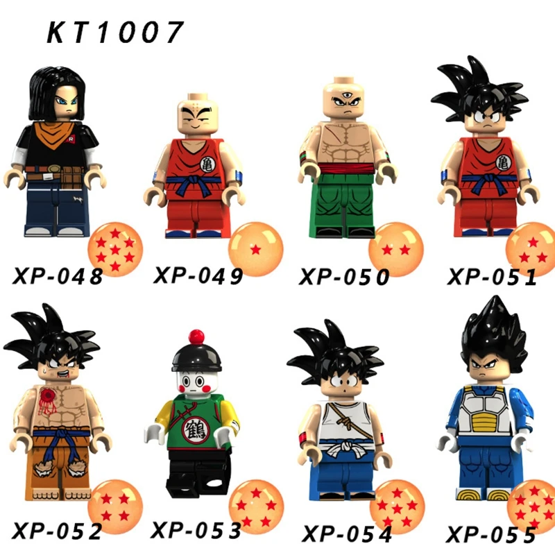 Dragon Ball Z Супер Вегета Сон Гоку Broli Sayayin Cell Krillin trunks аниме фильм строительные блочные Фигурки игрушки для детей подарок