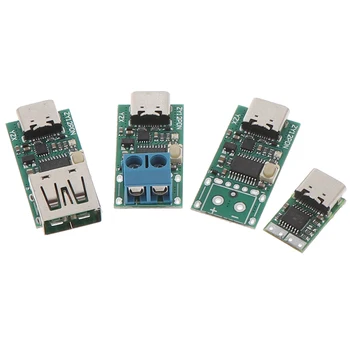 

Type-C USB-C PD2.0 3.0 To DC USB Fast Charge Trigger Poll Detector Charging Instrument Parts
