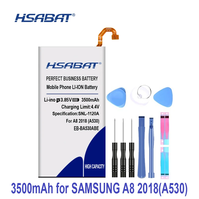HSABAT 3500 мА/ч, EB-BA530ABE Батарея для samsung галактики A8 A530 SM-A530F SM-A530 A530F A530F/DS A530N