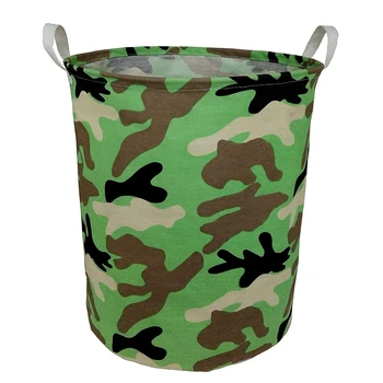 

canvas Storage Bin,Collapsible Laundry Basket-Waterproof Large Storage Baskets,Toy Organizer,Home Decor(Camouflage)