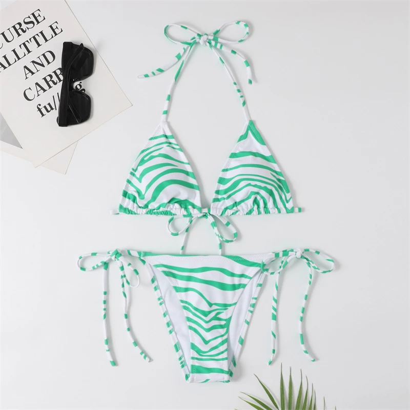 printed bikini set