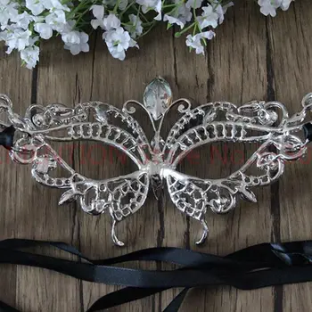 

40pcs/lot Rhinestone Mask,Venetian Bridal Masquerade Mask,Fancy Rhinestone Party Mask