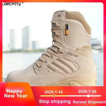 

Selling!Winter/autumn High Quality Brand Military Boots Special Forces Tactical Desert Combat Boats Outdoor Shoes Snow Boots