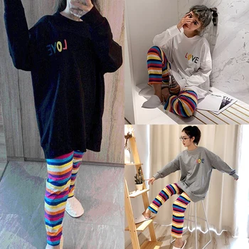 

Ladies Comfortable Pajamas Two-piece Loose Large Size Home Service Suits