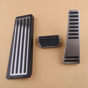 

3pcs Foot Rest Dead Gas Fuel Brake Pedal Cover Fit for Volvo S60 V60 2019-2020 S90 V90 2017-2020