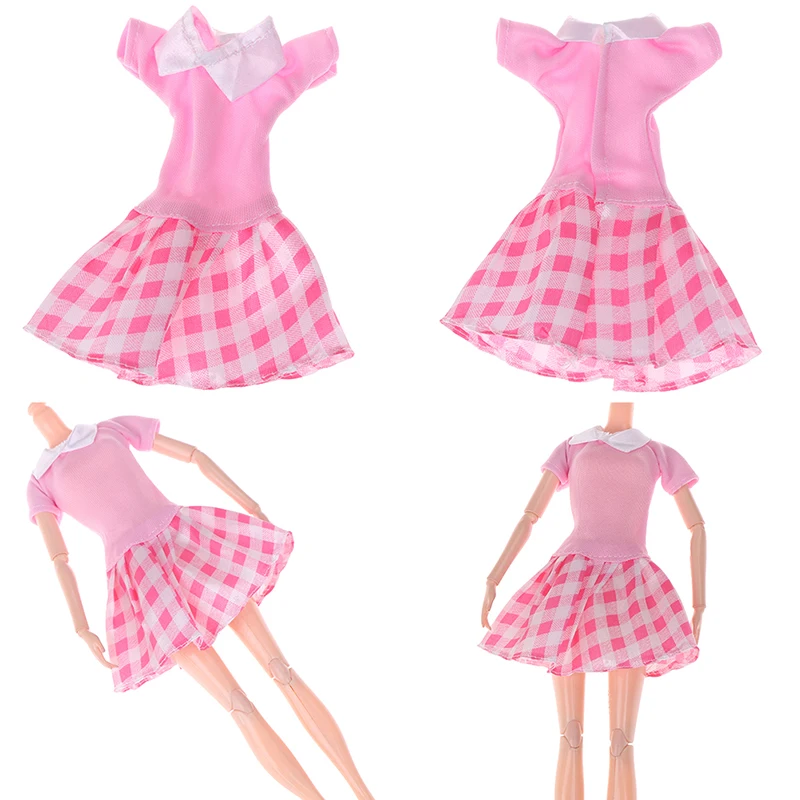 

Fashion 1PC Dolls Clothes Handmade Party Dress For Doll Best Girl's Gift Kid's Toy New Arrival