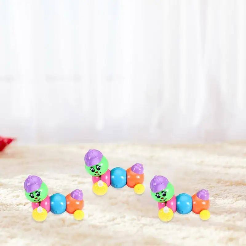 Lovely Cartoon Caterpillar Clockwork Vintage Toys Wind-up Classical Toy Random Early Education Intelligence Development Lovely Cartoon Caterpillar Clockwork Vintage Toys Wind-up Classical Toy Random Early Education Intelligence Development