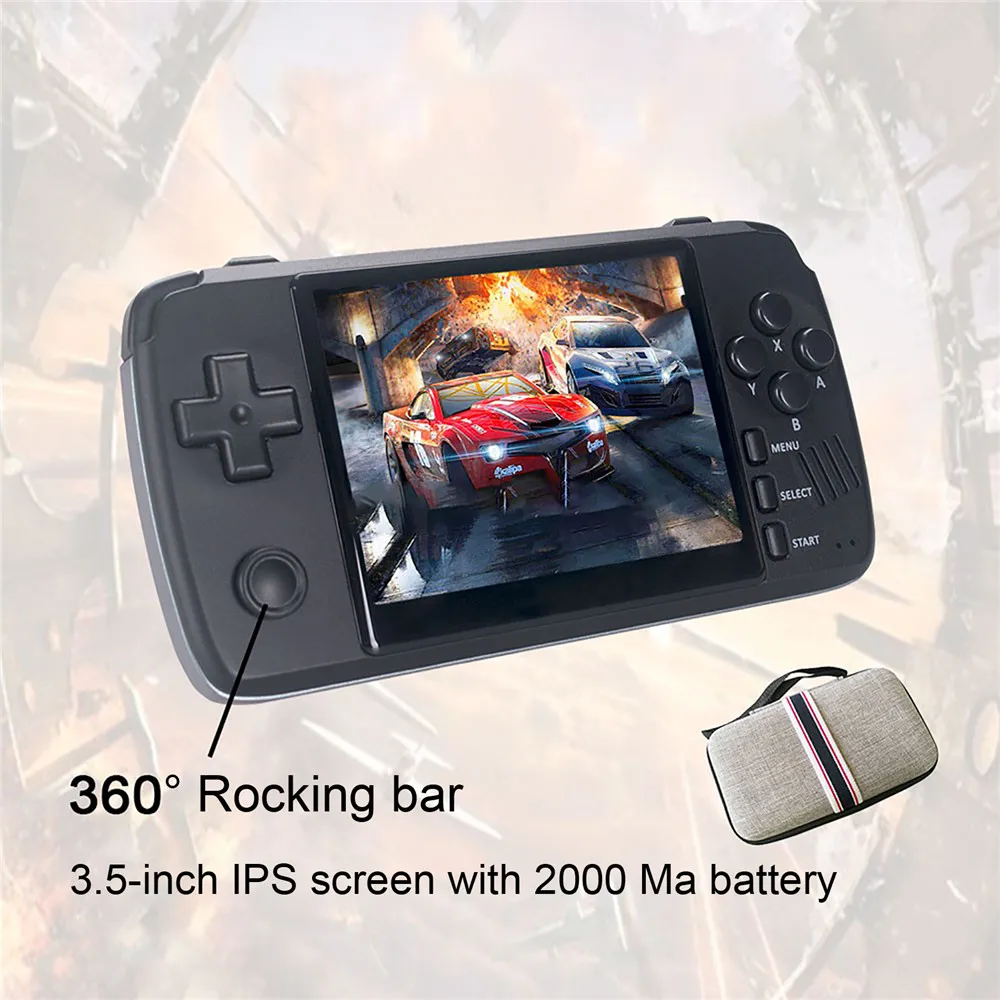 

Portable Handheld Gamepad Console 3.5 Inch IPS Screen Retro Video Game Machine for Game Player Toys Gift Accessories