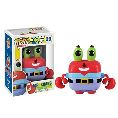 Funko pop! Новая модель SQUIDWARD Патрик мистер крабс ПВХ Коллекционная Фигурка Игрушки