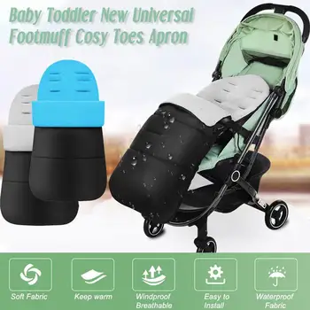 

Baby Sleeping Bag Winter Thick Warm Baby Stroller Sleeping Bag Newborn Foot Cover for Pram Wheelchair Baby Stroller Accessories
