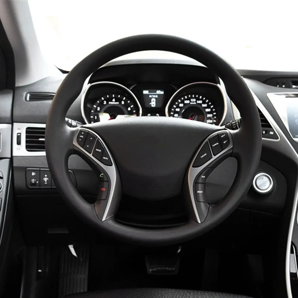 Кнопки на руль для Hyundai Elantra 2012 I30 2015 Переключатель Звука круиз-пульт