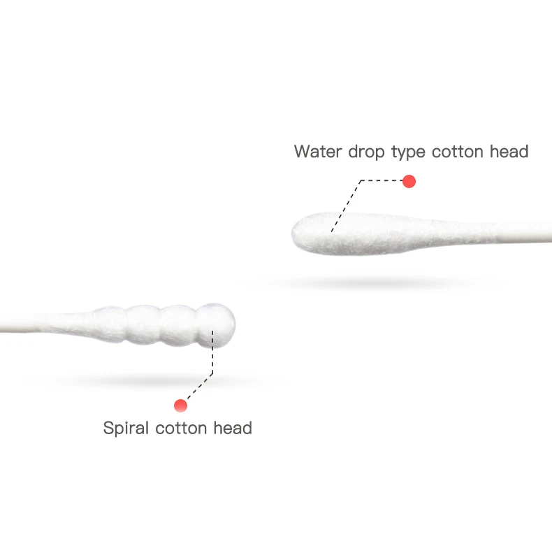 Aimeison/детские ватные палочки для новорожденных, специальные Тонкие Спиральные ватные палочки для чистки ушей и носа, 180