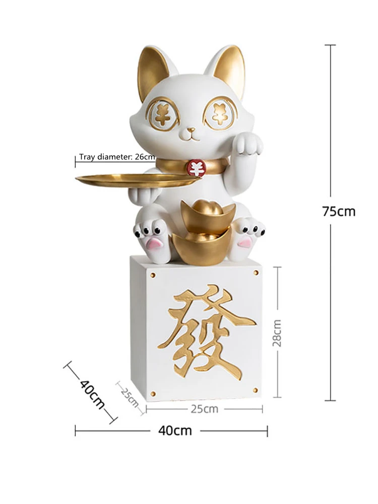 Animais  Estátua de resina de um gato brincalhão realista - Déco et  Artisanat