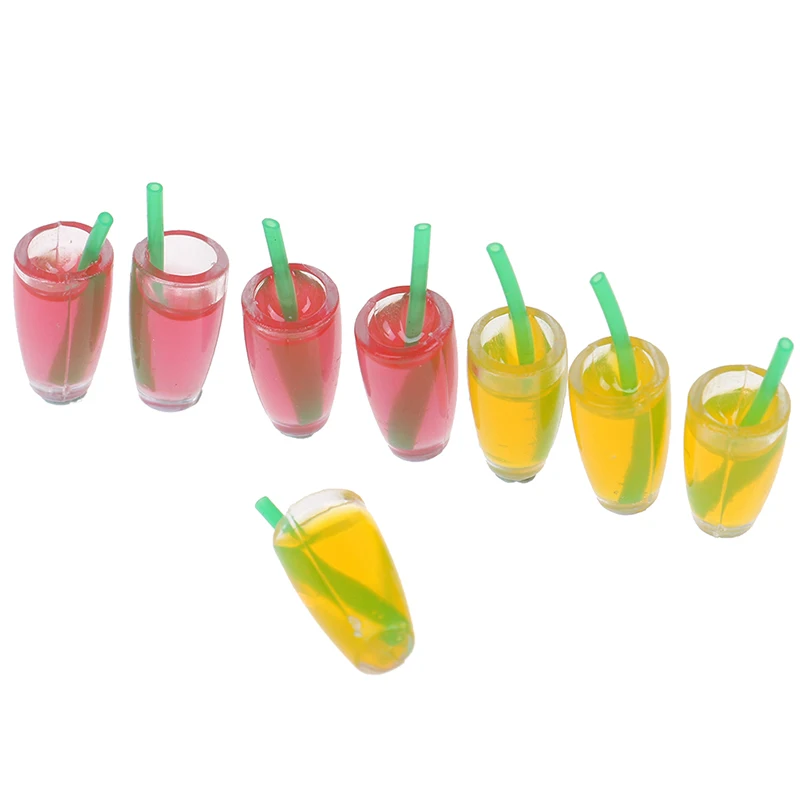 Миниатюрная модель напитков игрушка кукла для домашнего декора мини фрукты из