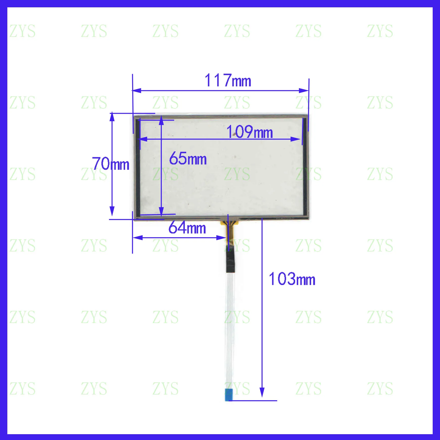 zhiyusun-10-pcs-lote-117-70mm-4-linhas-painel-de-toque-resistive-para-o-carro-dvd-controle-industrial-117-70