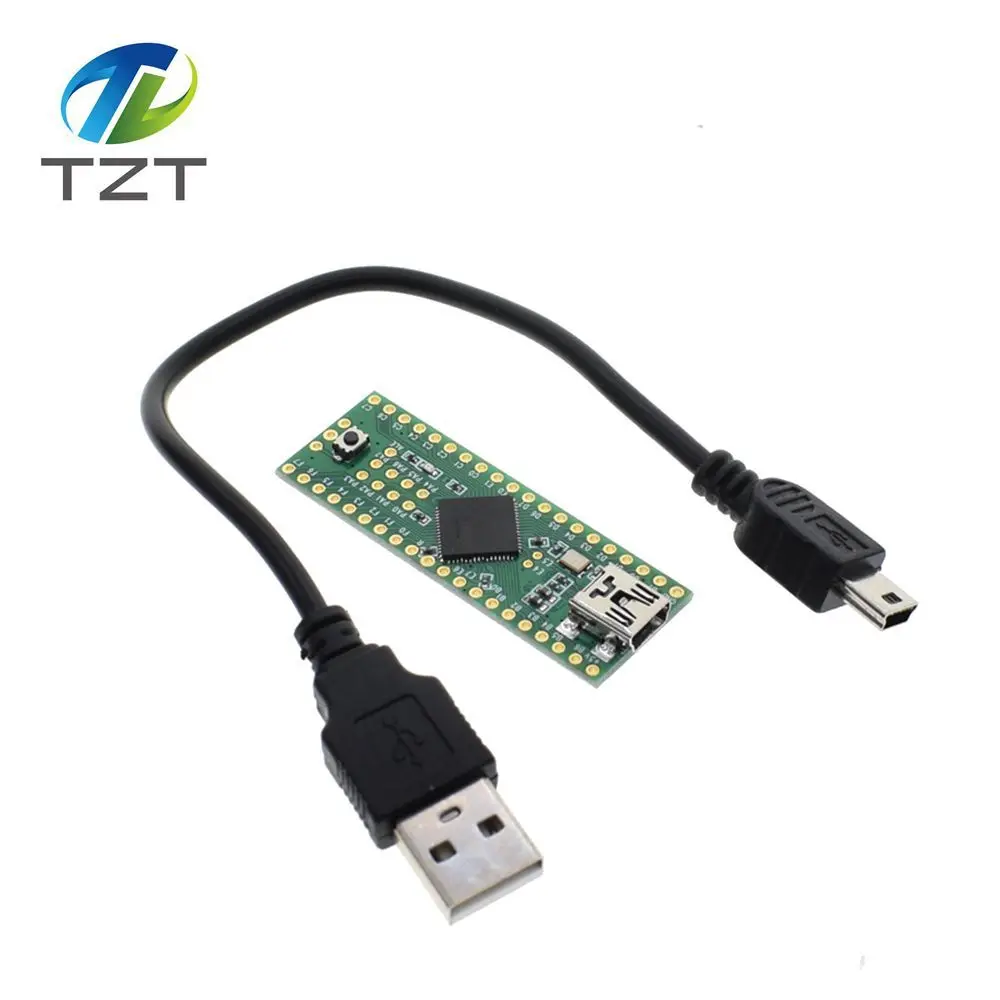 TZT Teensy 2,0++ USB AVR макетная плата ISP U диск клавиатура мышь Экспериментальная плата AT90USB1286 для Arduino