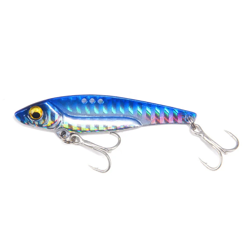 Metall Vib Angeln Köder Gewichte 8-20g Long Shot Slots Haken Metall Jig Articulos De Pesca Isca Künstliche Bass Köder tiefsee Angeln – Detail 23
