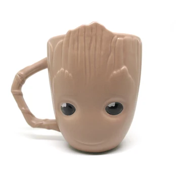 

High Quality Creativity Ceramic Classic Coffee Cup Cool Design Tea Mug Cup milk Ceramics beer cup gray lovely Action Model