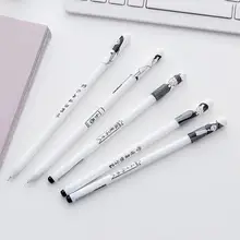 

4Pcs 0.5mm Plastic Gel Ink Pen Writing Drawing Marker Student Office Stationery