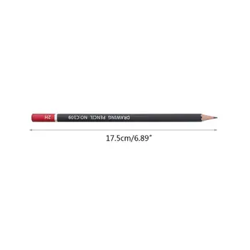 

12pcs/box Graphite Pencil Sketch Drawing Writing 2H HB 2B 3B 3H 4B 5B 6B 8B 10B