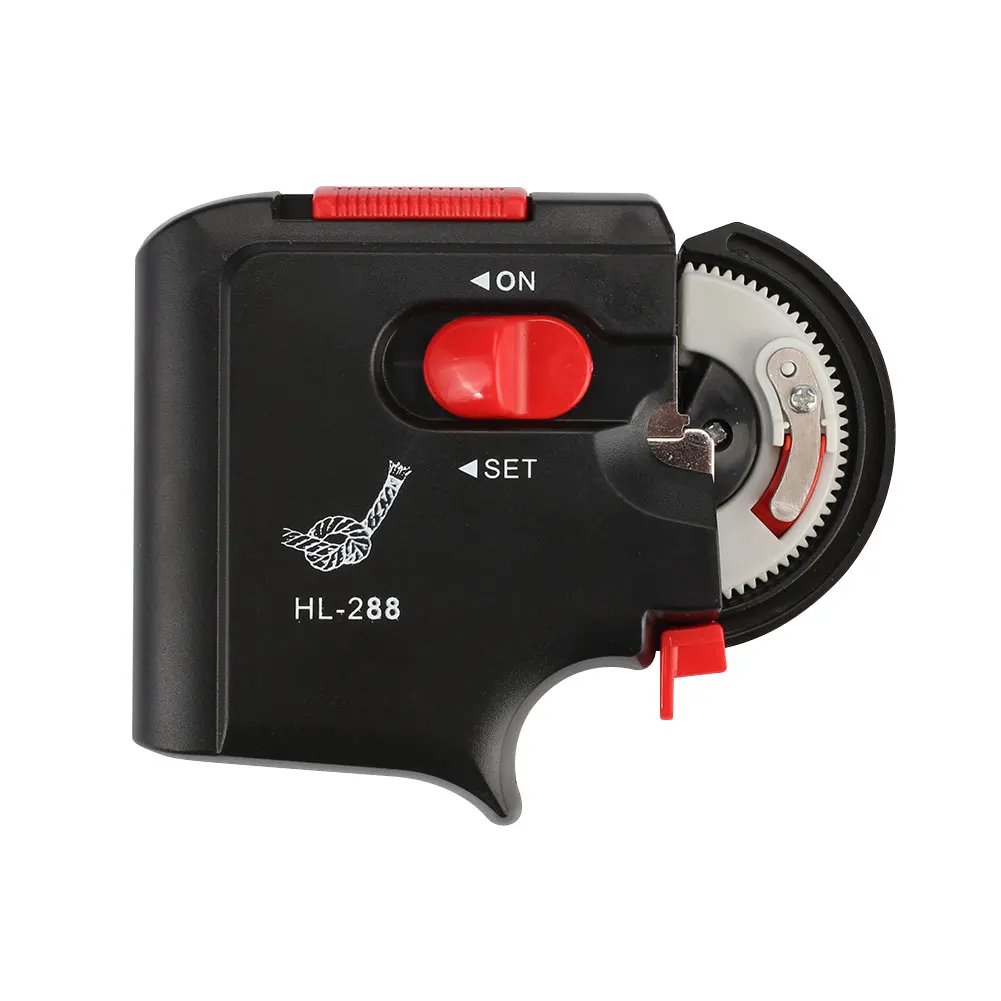 Fish Line Deck Automatic Hook Fishhook Binding 30s Electric Power Fishing Tool Offshore Angling Electric Hook AAA Lake Portable - Цвет: Black