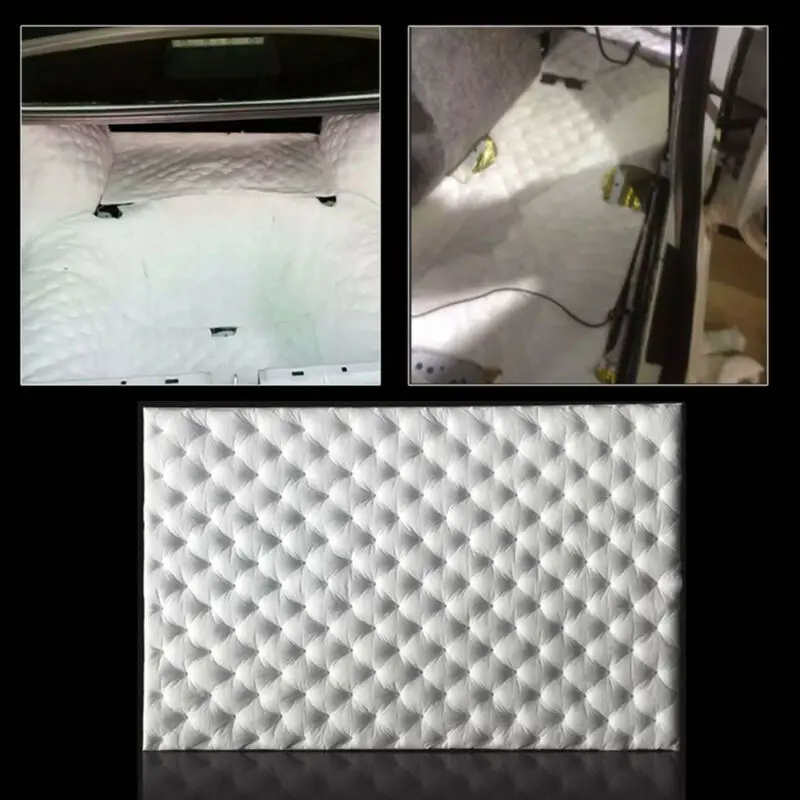 Ячейка пены звукоизоляционные deadener 80*50 см замена двери шумоизоляция