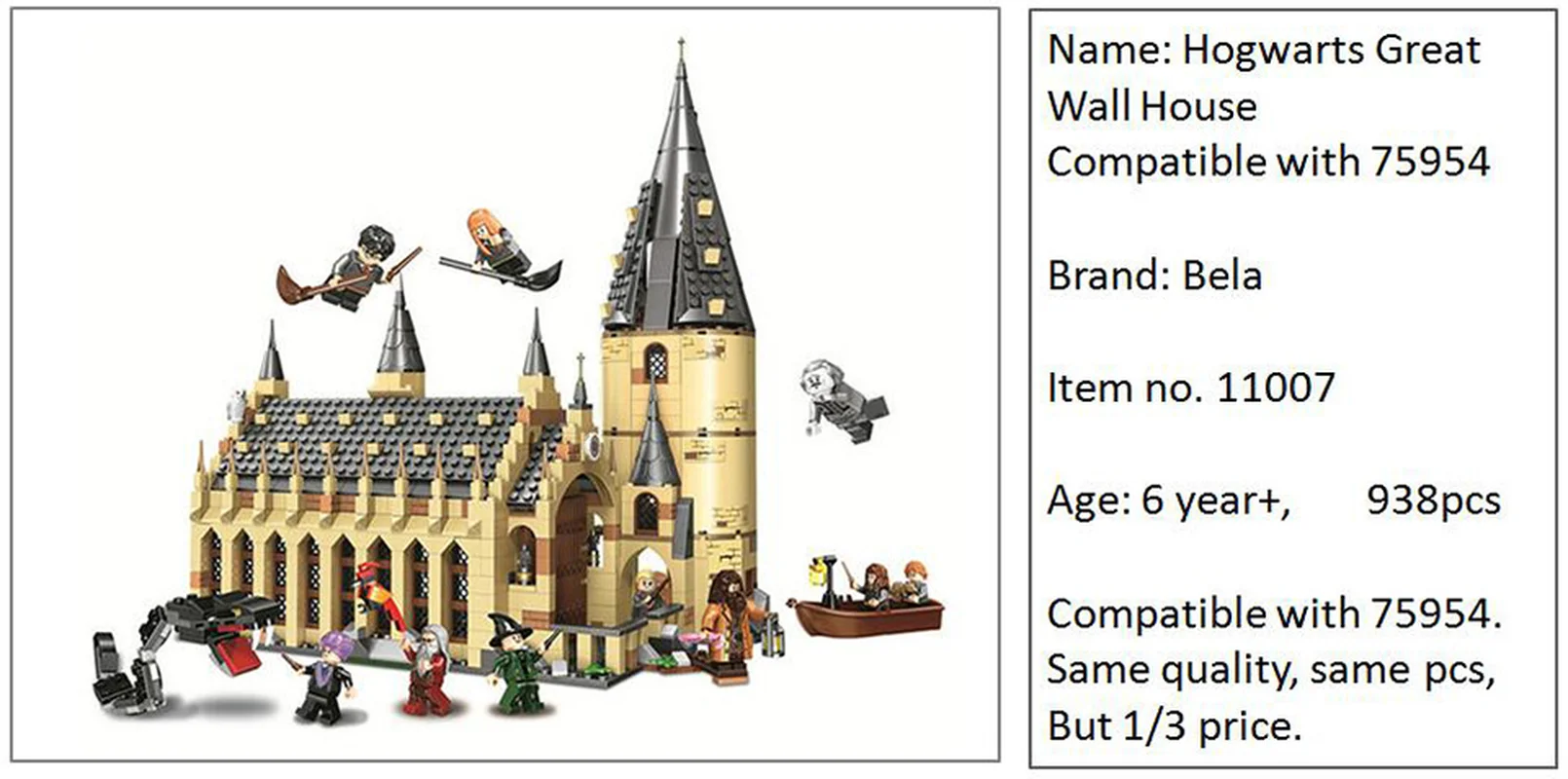 Дешево Great Wall House строительные блоки модель игрушки 11007 16052 Совместимость Legoinglys друзья город Волшебный мир