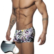 Шорты для плавания ming Мужская сексуальная одежда для купания низкая Waisr плавки трусы пуш-ап купальные костюмы быстросохнущие пляжные шорты-боксеры Sunga