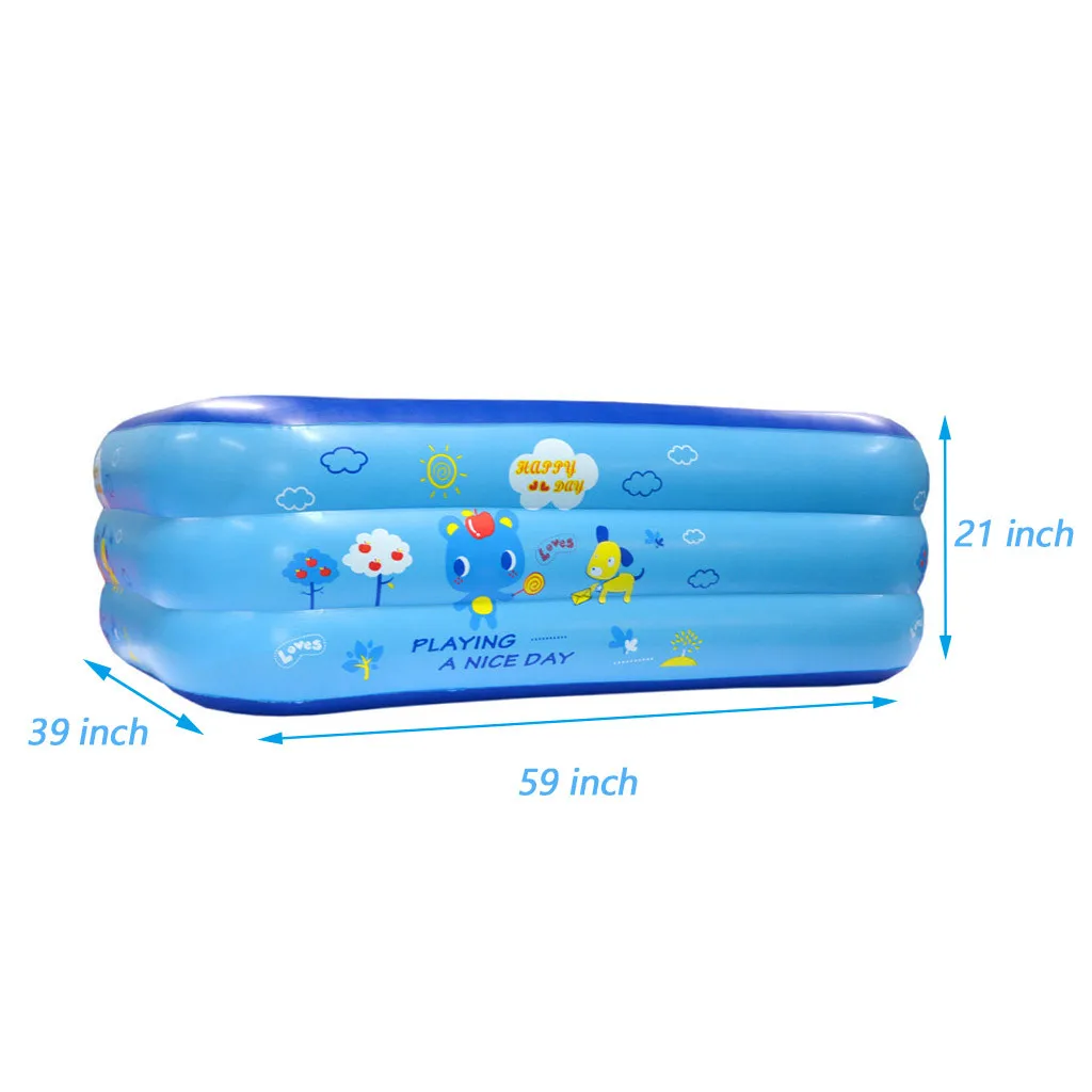 Swimming pool infant Cartoon Inflatable Watermelon Pool Round Garden Water Float Party Outdoor Gift For Kid game Jue2 | Игрушки и хобби