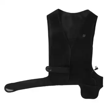 

Tablet Storage Case Container 5V Electric USB Adjustable Warm Vest Shoulder Waist Back Protection Coat Jacket for