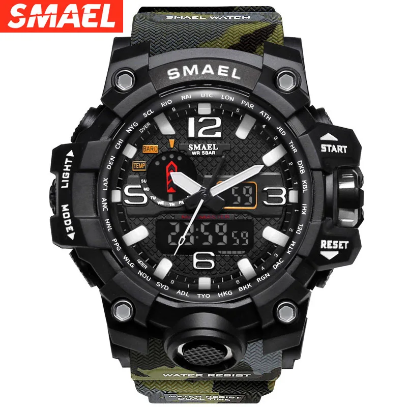 

SMAEL, maier watch authentic fashion movement waterproof outdoor multi-function electronic watch popular men