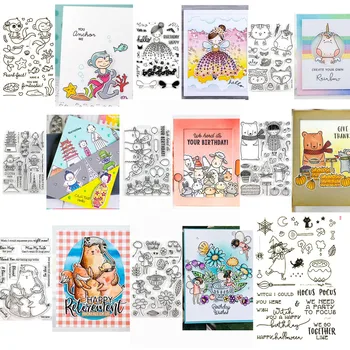 

animal Clear Silicone Stamp / seal for DIY Scrapbooking / Album Decorative Clear Stamp Sheets A300