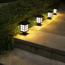 

Festoon Led Light Solar Panel Lantern Decoration For Country House Garden Outdoor Spotlights Waterproof Home Decor Street Lamp