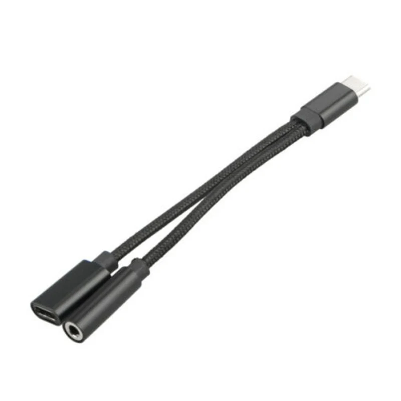 Type-C до 3,5 мм AUX адаптер кабель адаптер для samsung Note10 наушников аудио сплиттер для huawei mate 30 Pro Adaptador Tipo C