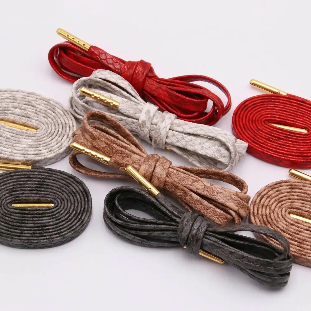 snakeskin shoe laces