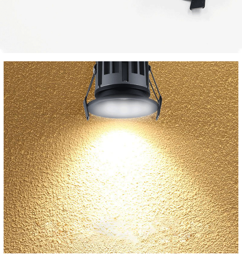 LED adjustable COB Concentrator AC85-265V 9W 12W 15W 18W H6886d0196c9747498a642de586ca364bn