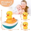 Baby Bath Toys Spray for Kids Spray Water Bath Toys Electric Duck Induction Water Spay Ball Bathroom Bathtub Toys Water Toys ► Photo 3/6