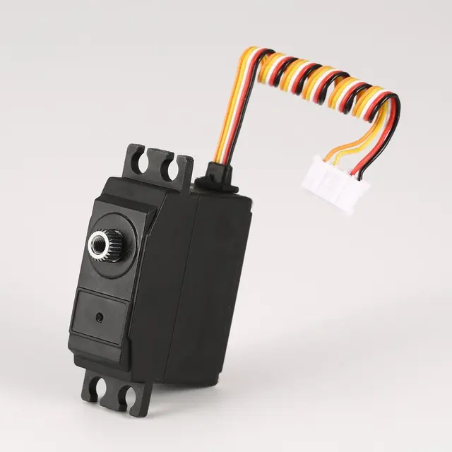 25g Plastic Servo Steering Gear Servo for 1/12 Wltoys 12428 12423 RC Car Truck Model Steering Part Accessories Micro RC Servo 1